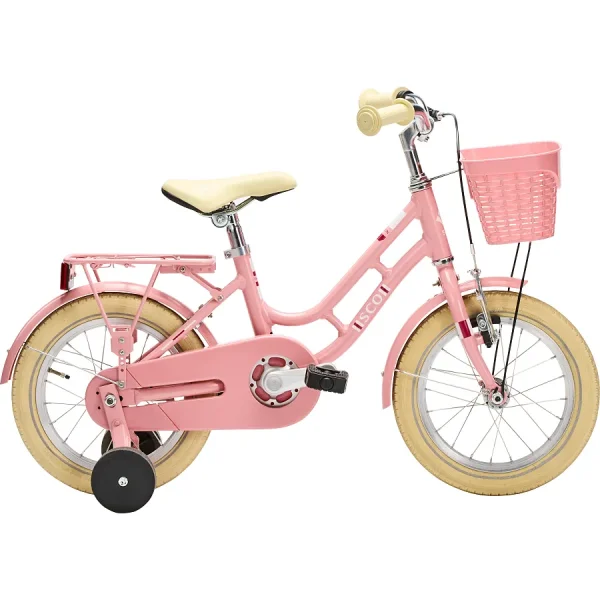 SCO Fashion børnecykel 1 gear 14" 2025 - lyserød