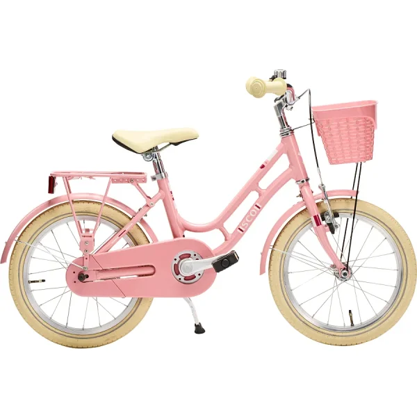 SCO Fashion børnecykel 1 gear 16" 2025 - lyserød