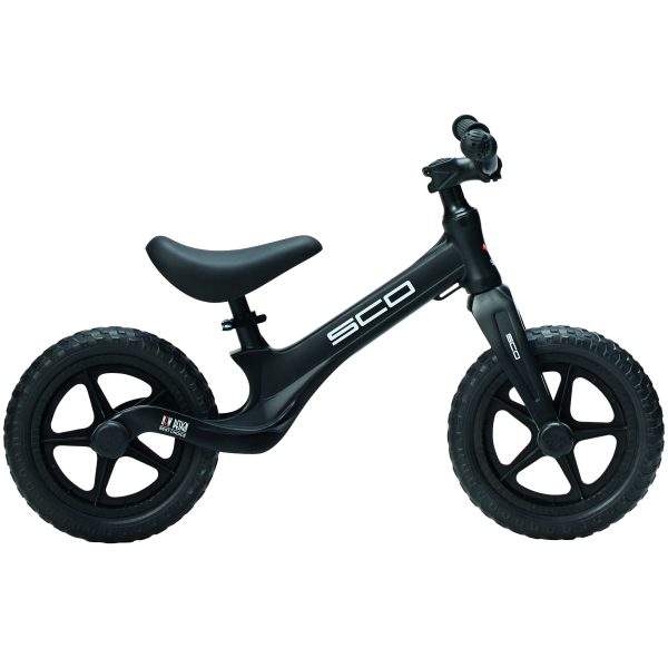 SCO løbecykel 12" - sort