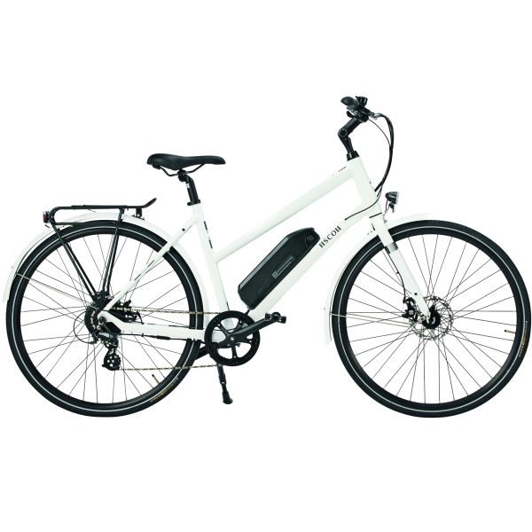SCO E-Street dame elcykel 28" 10AH - hvid