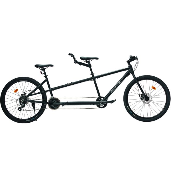 SCO tandemcykel 27,5" - sort