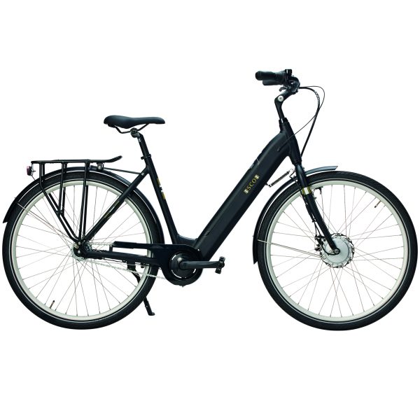 SCO Premium E-Browse dame elcykel 28" 12,8AH - sort