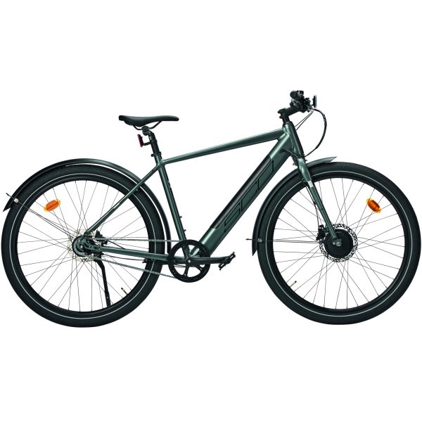 SCO Premium E-MTB herre 29" 12,8 AH - grå