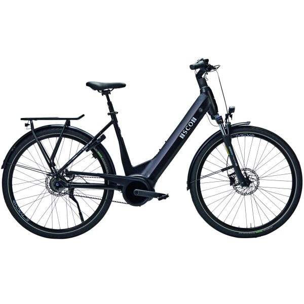 SCO Premium E-Belt dame elcykel 28" 13,9AH - sort
